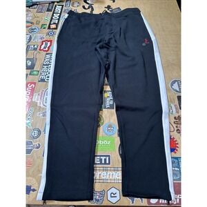 Polo Big &‎ Tall Sweatpants Knit Zipper Pockets MSRP $148 Size 2XLT BLACK WHITE